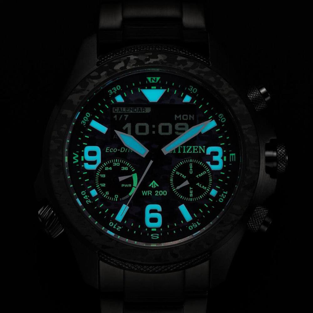 CITIZEN 星辰 Promaster 35 週年限量版 光動能運動錶-JV1008-63E