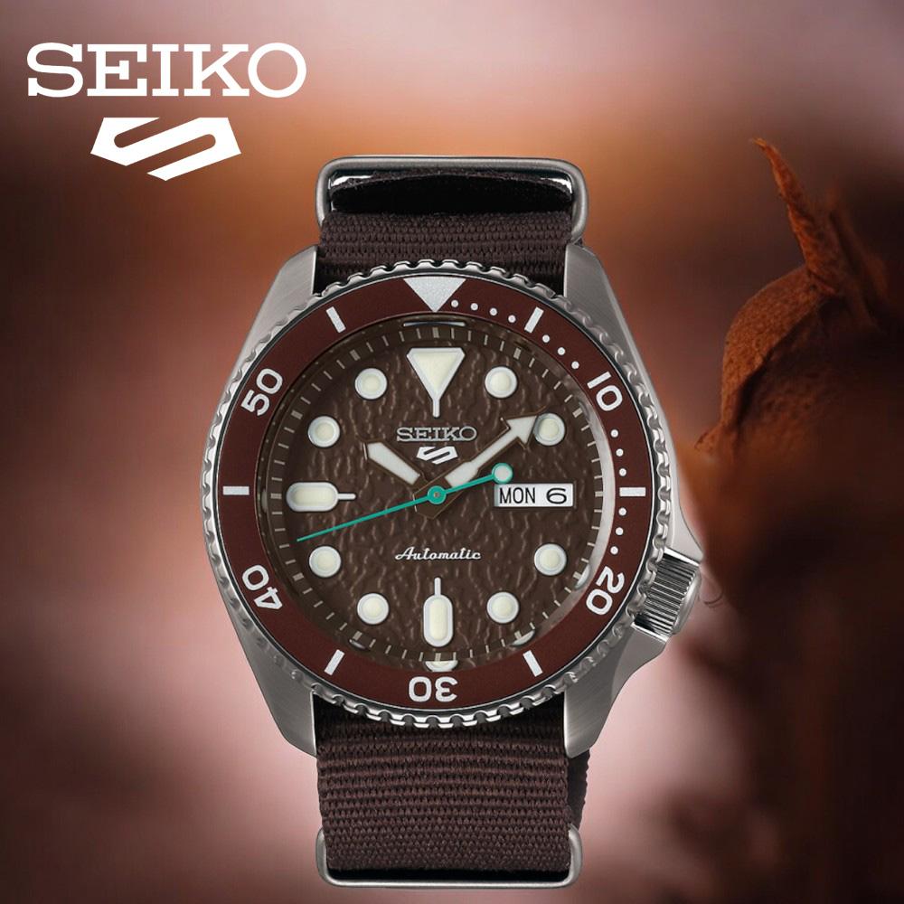 SEIKO 精工 5 Sports 系列潮流機械錶4R36-07G0E(SRPD85K1)