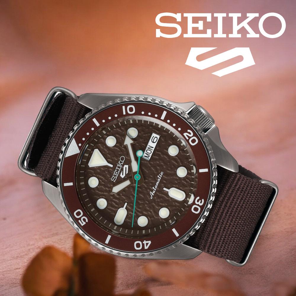 SEIKO 精工 5 Sports 系列潮流機械錶4R36-07G0E(SRPD85K1)