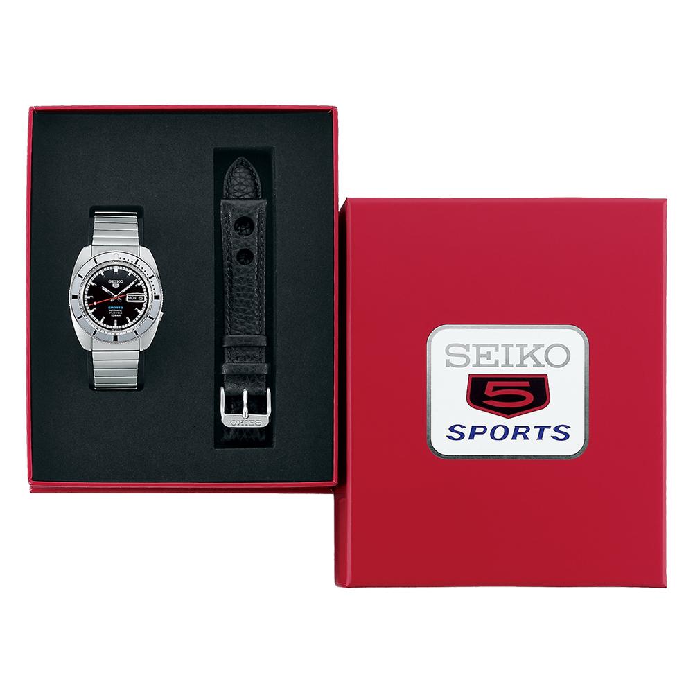 SEIKO 精工 5 Sports 復刻限量機械錶-38.5mm SRPL05K1/4R36-16L0D_SK040