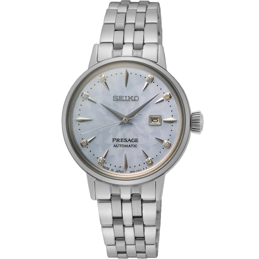 SEIKO 精工 Presage Cocktail Time系列 雞尾酒優雅女士機械錶(2R05-00A0B/SRE007J1)30mm