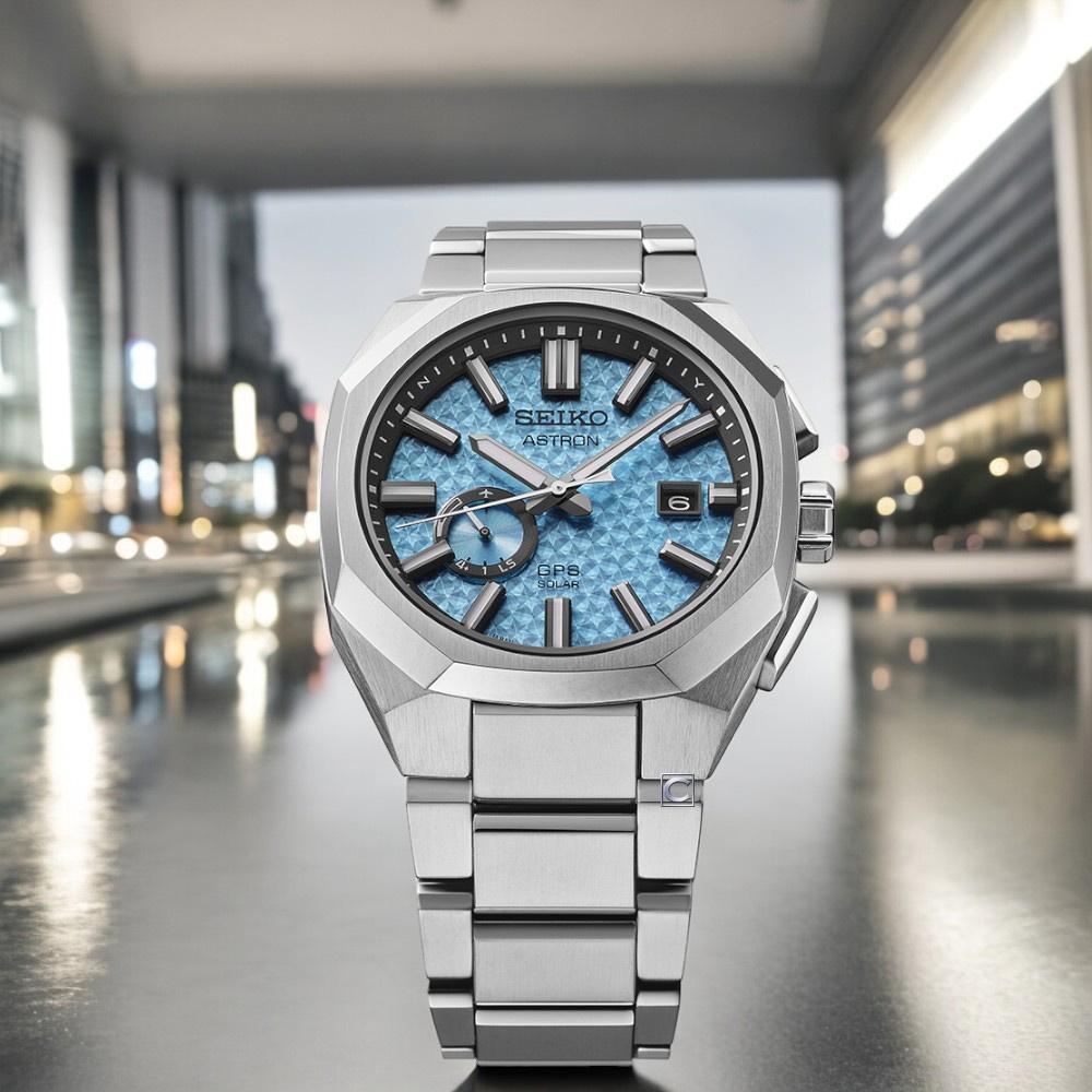 SEIKO 精工 Astron 晨星 限量 鈦 多邊形 GPS衛星定位 萬年曆 太陽能 手錶-SSJ027J1/3X62-0AF0B