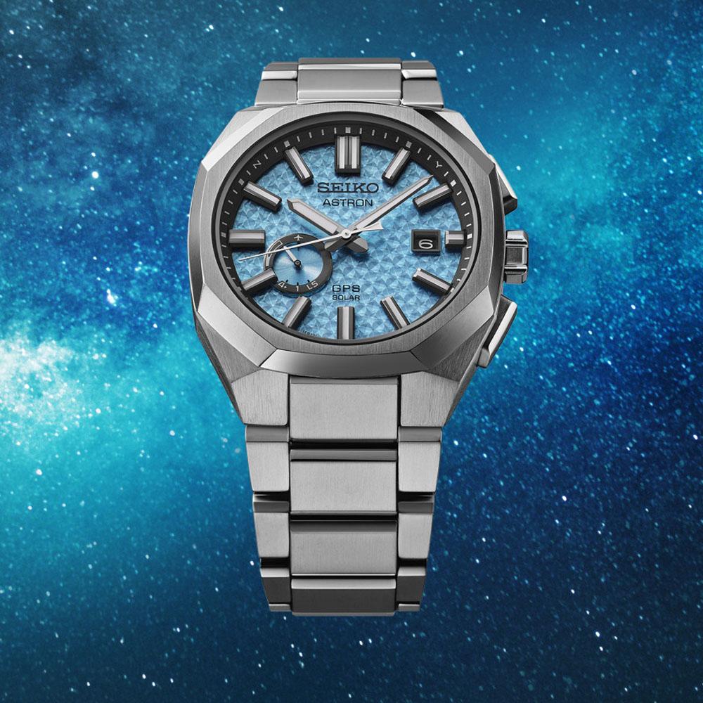 SEIKO 精工 Astron 晨星 限量 鈦 多邊形 GPS衛星定位 萬年曆 太陽能 手錶-SSJ027J1/3X62-0AF0B