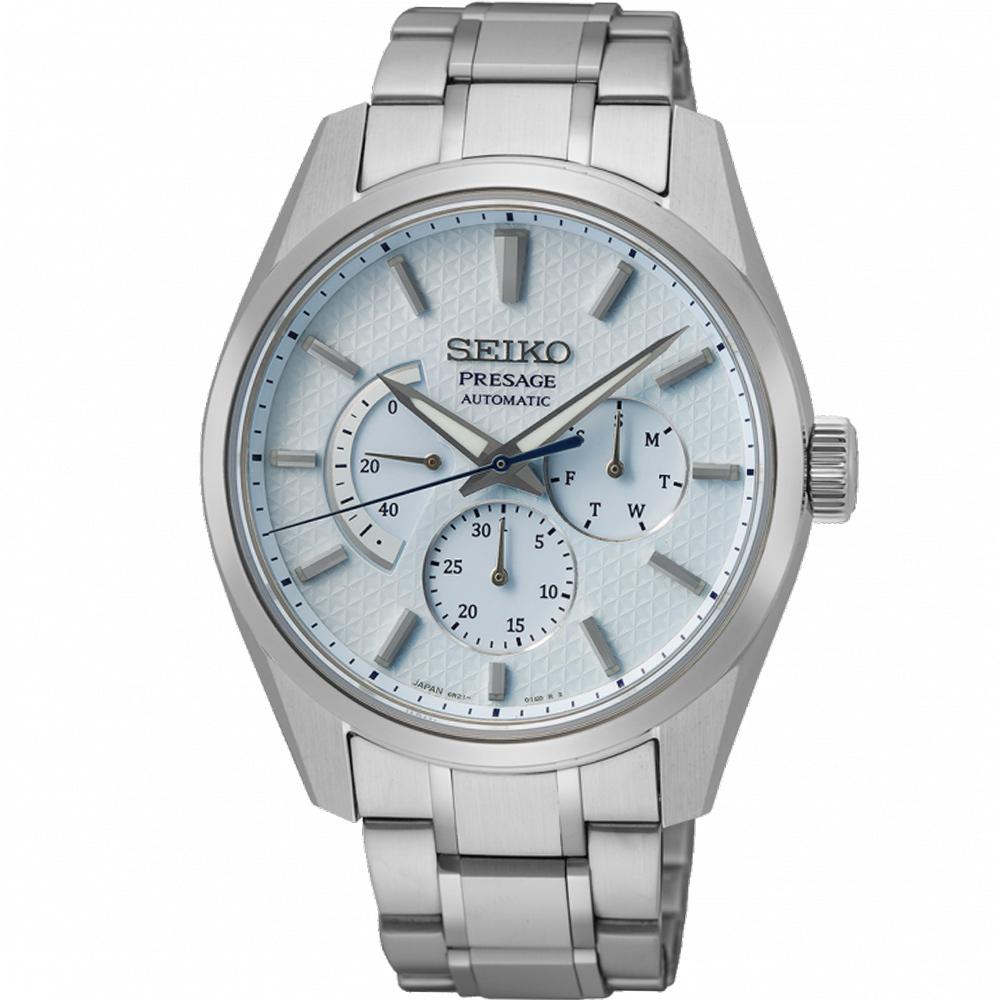 SEIKO 精工(6R21-01H0B) Presage 新銳 動力顯示機械錶/SPB305J1