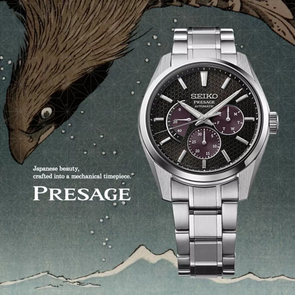 SEIKO 精工(6R21-01H0D) Presage 新銳 動力顯示機械錶/SPB307J1 SEIKO 精工(6R21-01H0D) Presage 新銳 動力顯示機械錶/SPB307J1