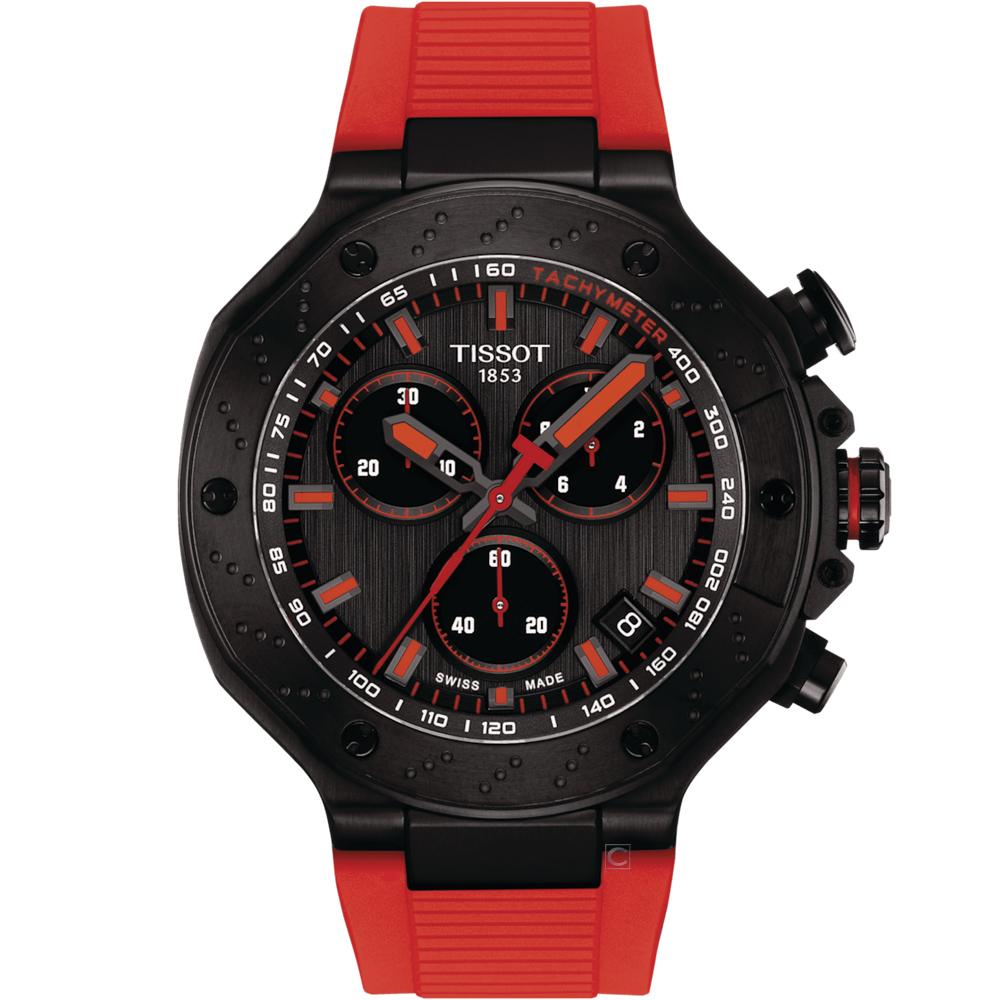 Tissot 天梭錶 T-Race Quartz Chronograph  競速時尚 運動錶 男錶 手錶-T141.417.37.061.01