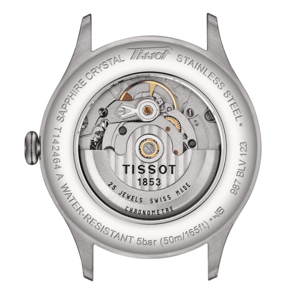 TISSOT 天梭錶 Heritage 1938 傳承系列天文台認證機械錶-T142.464.16.032.00/ 39mm套錶