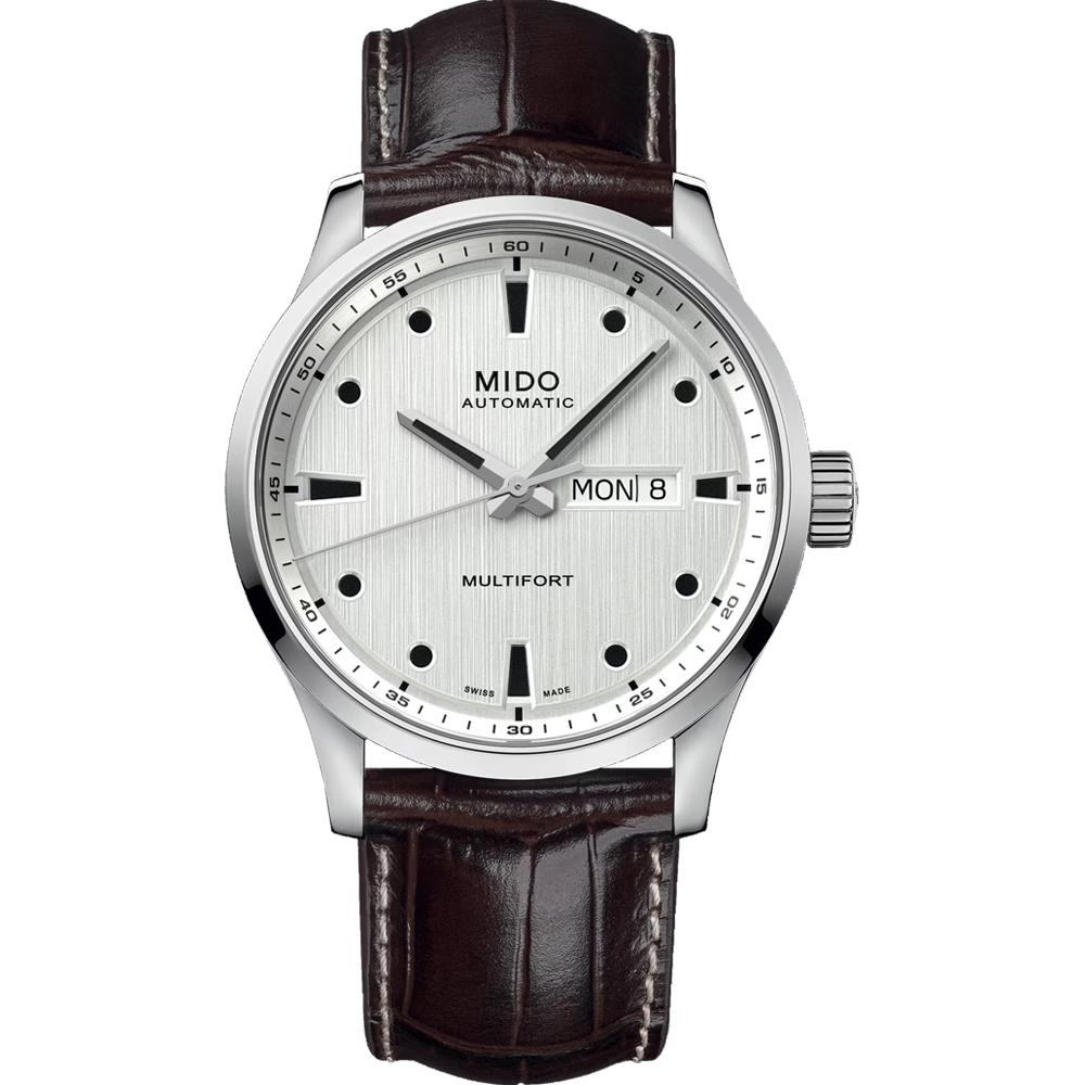 MIDO 美度錶 Multifort M 先鋒系列經典機械腕錶-42mm M0384301603100