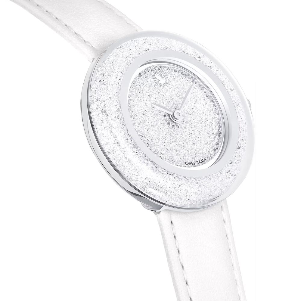 SWAROVSKI 施華洛世奇 Crystalline Lustre水晶光彩石英手錶-33mm 5668887