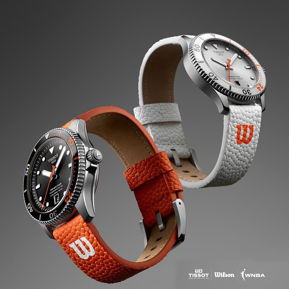 Tissot 天梭錶 Seastar Wilson WNBA 美國女職籃 機械腕錶 手錶-T1208071705100