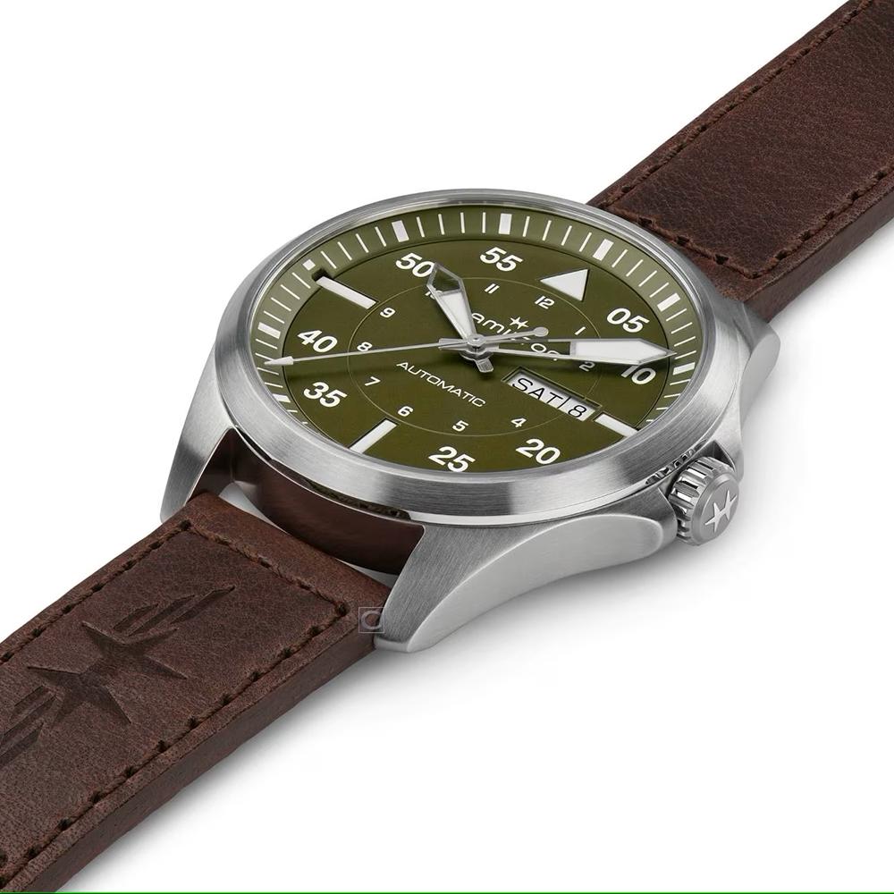 Hamilton 漢米爾頓 Khaki Aviation 卡其航空系列機械錶/ 42mm 飛行錶 男錶-H64635560