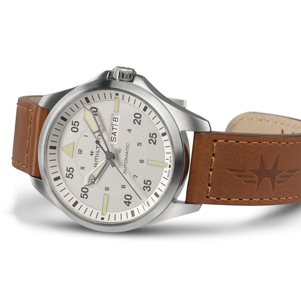 Hamilton 漢米爾頓 Khaki Aviation 卡其航空系列機械飛行錶 42mm H64635550