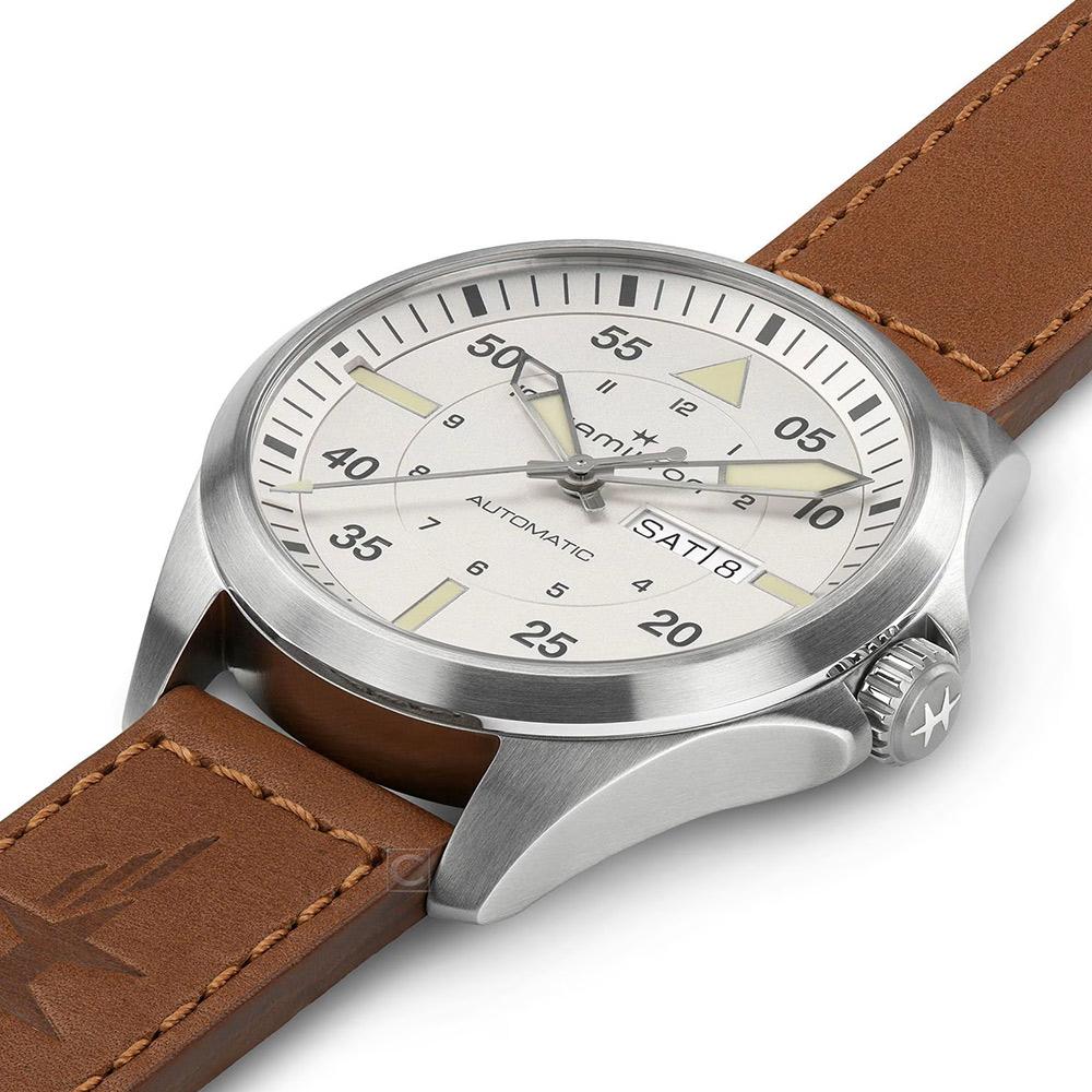 Hamilton 漢米爾頓 Khaki Aviation 卡其航空系列機械飛行錶 42mm H64635550