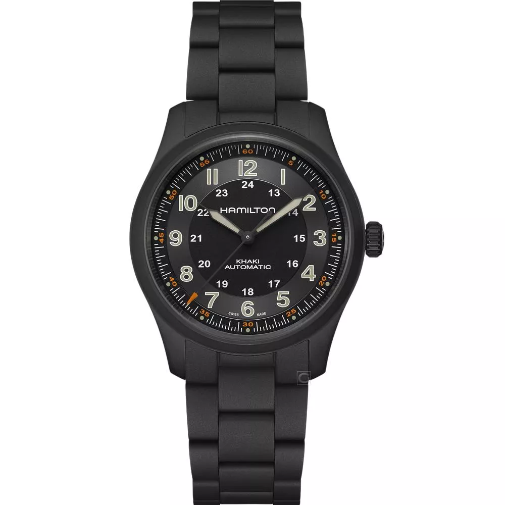 Hamilton 漢米爾頓 Khaki Field 卡其野戰 鈦金屬機械錶 男錶 手錶 鈦合金 38mm H70215130