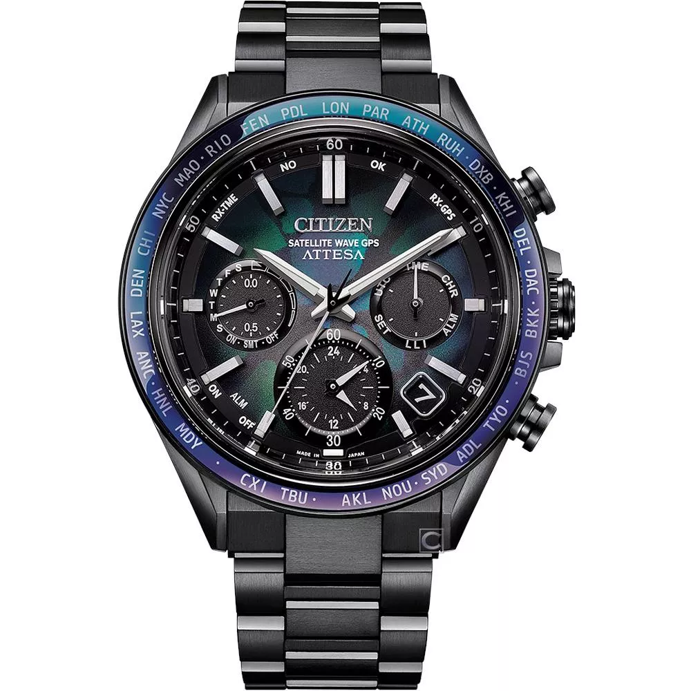 CITIZEN Attesa 100週年限量版 GPS衛星對時 男錶-CC4057-60E
