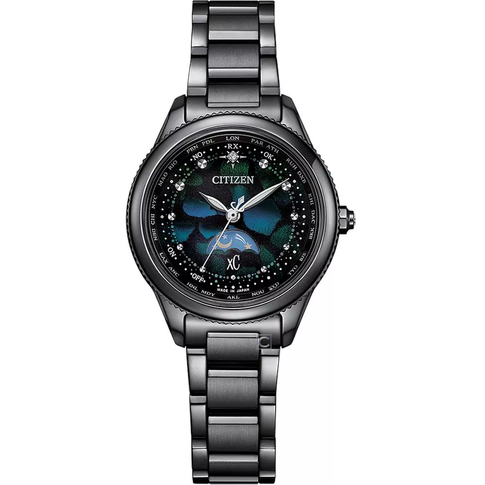 CITIZEN 星辰 XC 台灣限定 Hebe田馥甄廣告款月相 電波錶-EE1008-56E CITIZEN 星辰 XC 台灣限定 Hebe田馥甄廣告款月相 電波錶-EE1008-56E