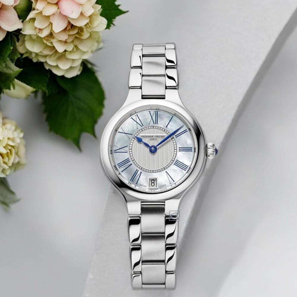 Frederique Constant 康斯登 Classics 系列機械錶 女錶-36mm/FC-306MPWN3ER6B