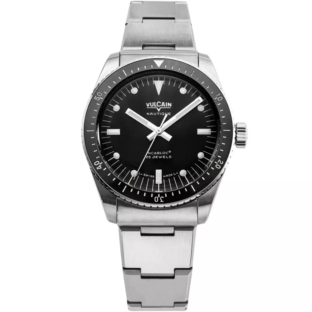 VULCAIN 窩路堅 潛水員系列 大三針 機械錶 男錶 手錶38mm/660170B07.BHM286 VULCAIN 窩路堅 潛水員系列 大三針 機械錶 男錶 手錶38mm/660170B07.BHM286