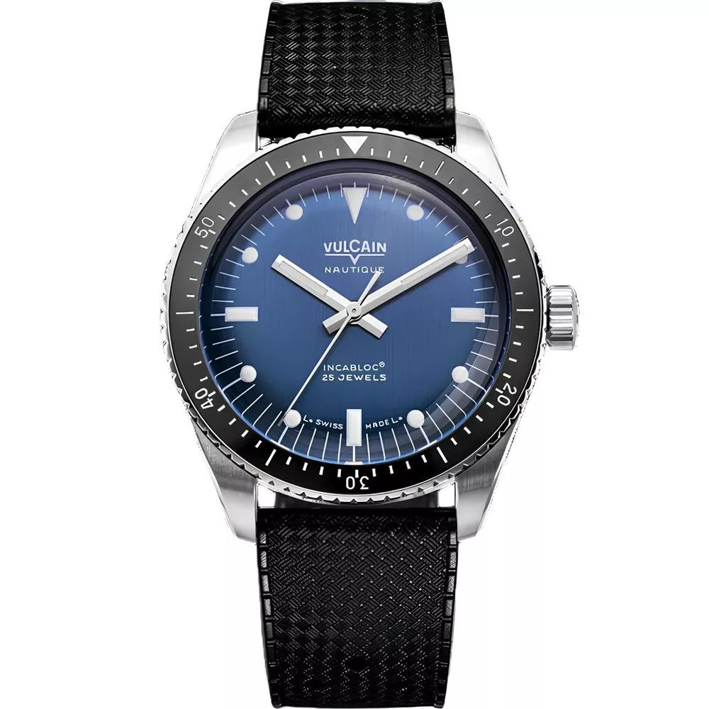 VULCAIN 窩路堅 潛水員系列 大三針 機械錶 男錶 手錶38mm/660170B37.BAC243 VULCAIN 窩路堅 潛水員系列 大三針 機械錶 男錶 手錶38mm/660170B37.BAC243