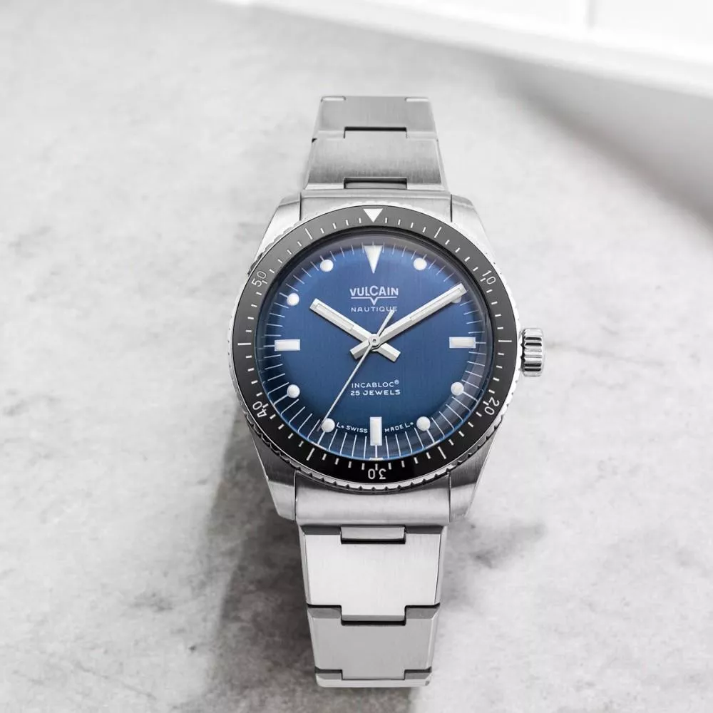 VULCAIN 窩路堅 潛水員系列 大三針 機械錶 男錶 手錶38mm/660170B37.BHM286 VULCAIN 窩路堅 潛水員系列 大三針 機械錶 男錶 手錶38mm/660170B37.BHM286
