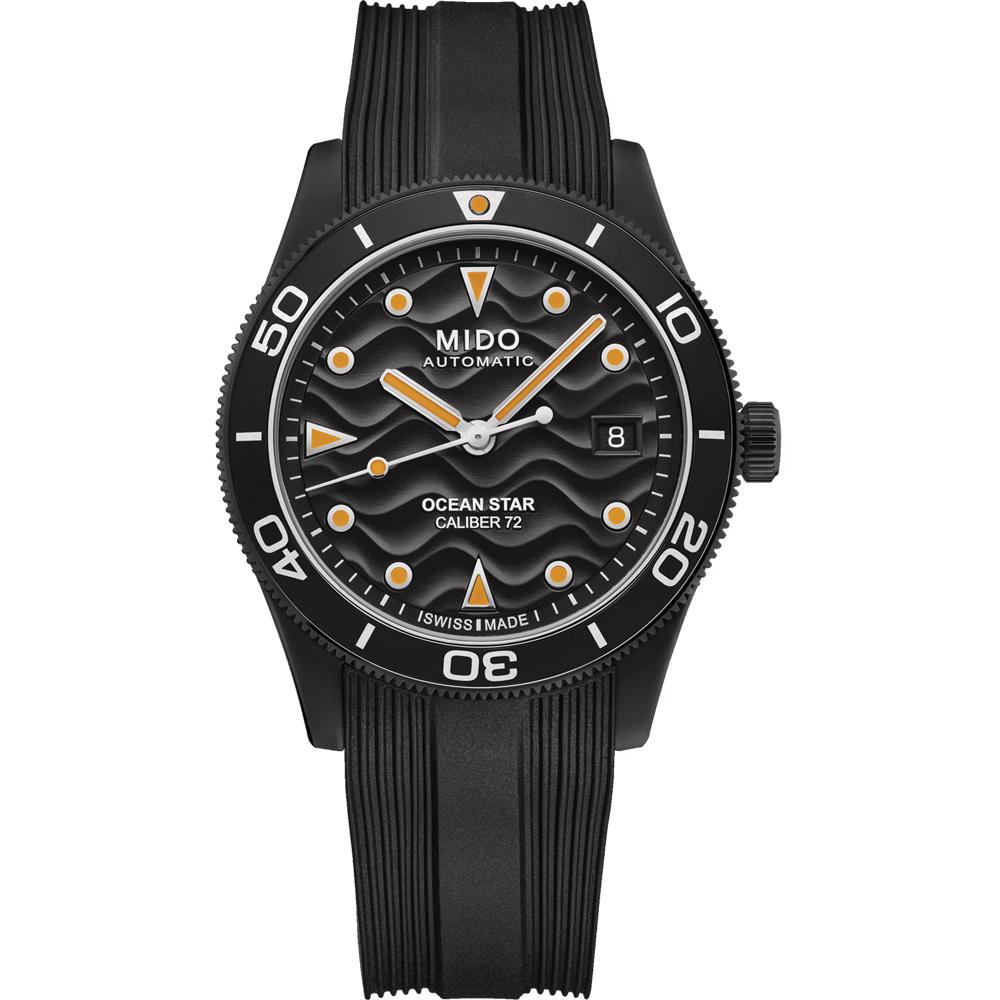 MIDO 美度 官方授權 金秀賢配戴款 OCEAN STAR 39 潛水機械錶 送禮-39mm M0269073705100