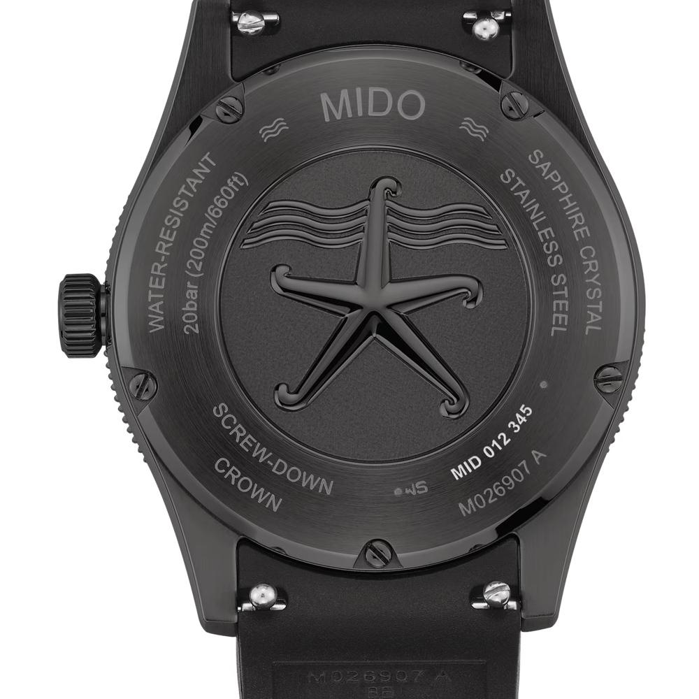 MIDO 美度 官方授權 金秀賢配戴款 OCEAN STAR 39 潛水機械錶 送禮-39mm M0269073705100