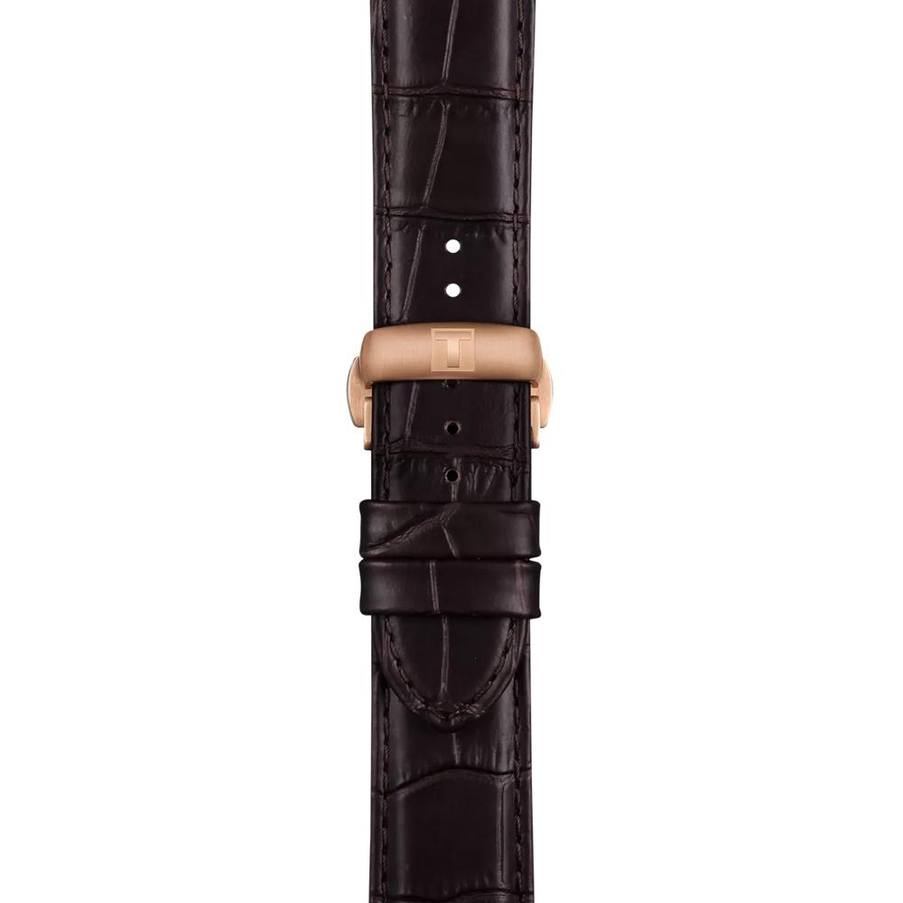 TISSOT 天梭錶  Chemin Des Tourelles 杜魯爾 計時機械錶 男錶-42mm/T1394623629800