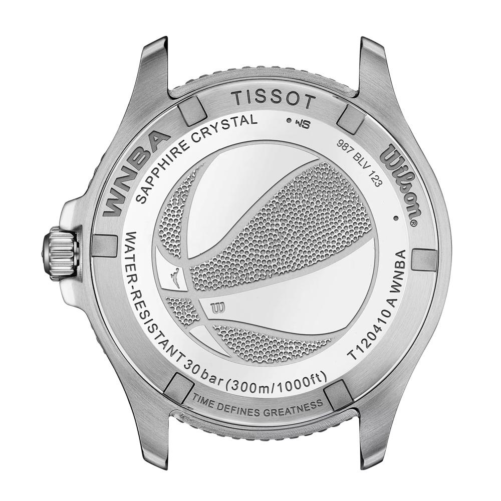 Tissot 天梭錶 官方授權 Seastar Wilson WNBA 美國女職籃 腕錶 手錶-T1204101701100