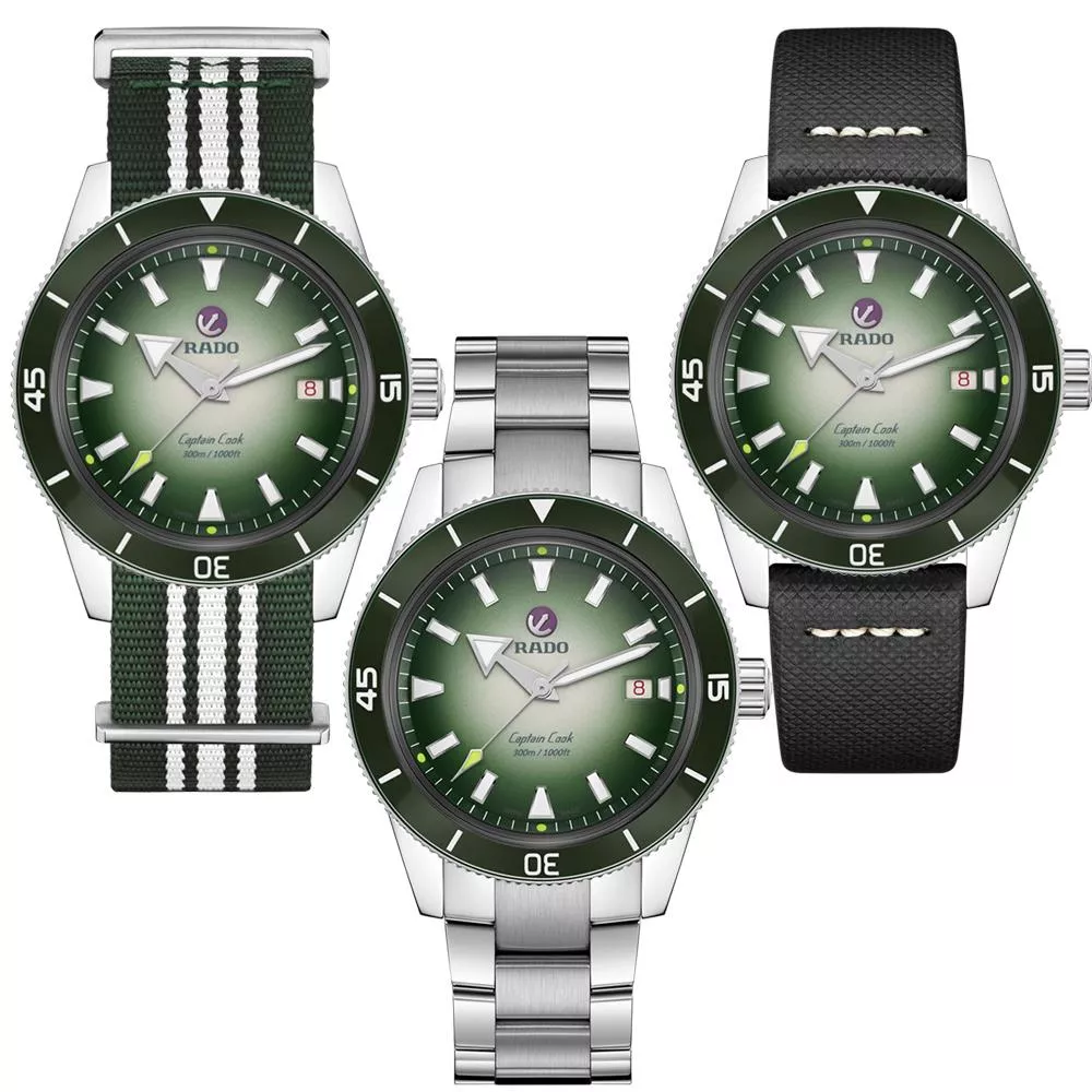 RADO 雷達錶 Captain Cook 庫克船長系列 卡梅隆·諾里量版機械錶-R32149318 RADO 雷達錶 Captain Cook 庫克船長系列 卡梅隆·諾里量版機械錶-R32149318