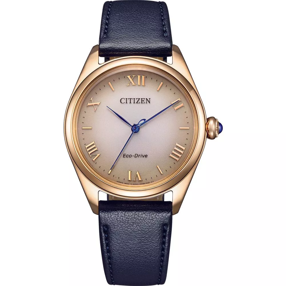 (聊聊甜甜價) CITIZEN 星辰 L系列 鈴蘭簡約 光動能錶 女錶 手錶-33mm EM1143-14Z (聊聊甜甜價) CITIZEN 星辰 L系列 鈴蘭簡約 光動能錶 女錶 手錶-33mm EM1143-14Z