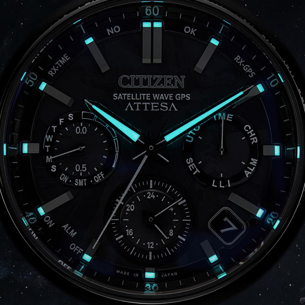 (聊聊甜甜價)  CITIZEN 星辰 HAKUTO-R 探月計畫 光動能GPS錶 衛星錶 男錶 手錶-44.6mm CC4067-66E
