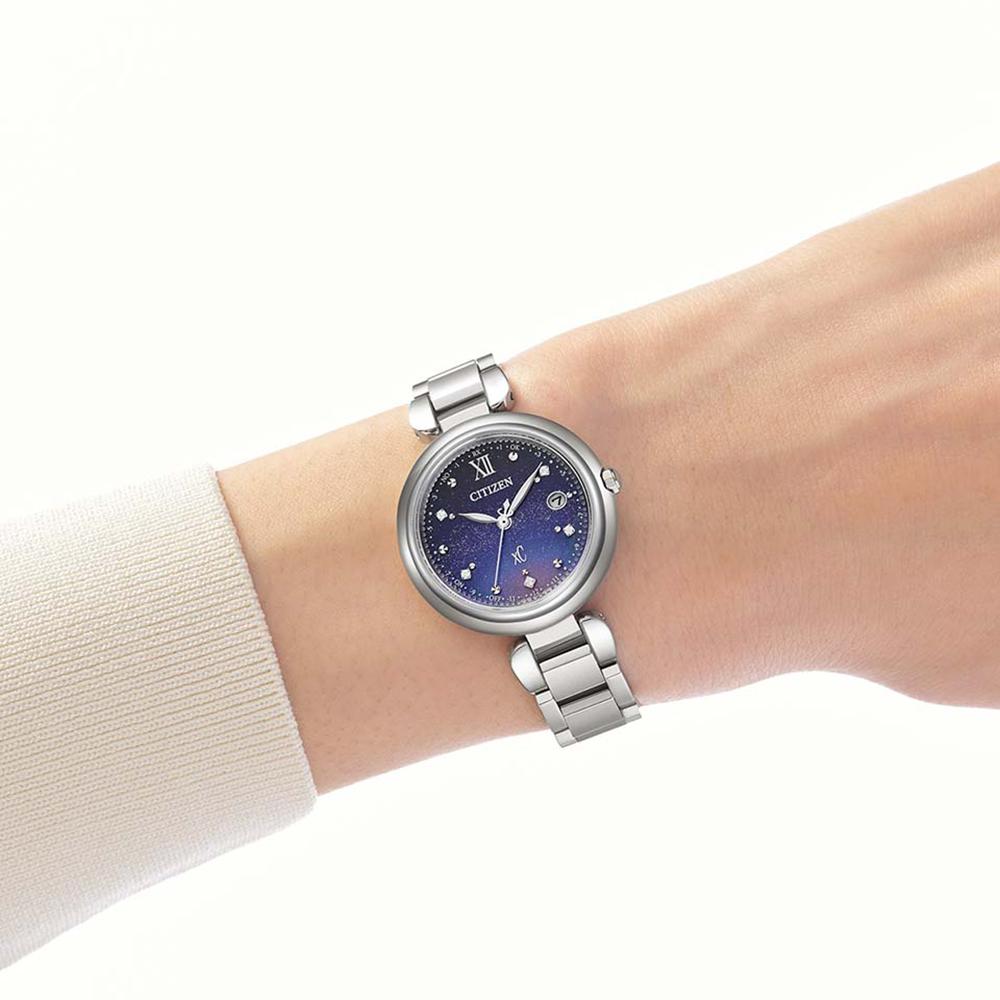 (聊聊甜甜價)  CITIZEN 星辰 XC系列 夢幻月虹 電波錶 女錶 手錶-ES9460-70L