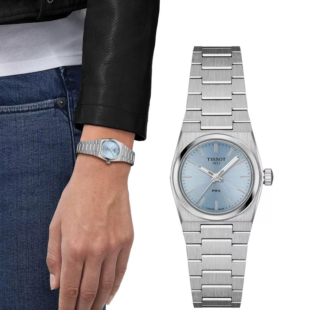 (聊聊甜甜價) TISSOT 天梭 官方授權 PRX系列 25mm 魅力時尚腕錶 女錶-T1370101135100
