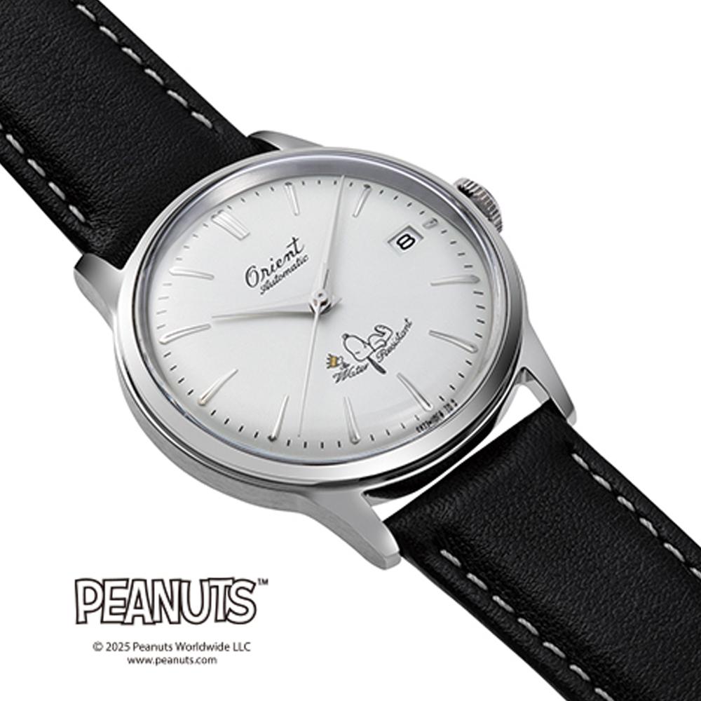 ORIENT x PEANUTS  史努比75週年紀念 機械錶 手錶-RA-AC0M16S
