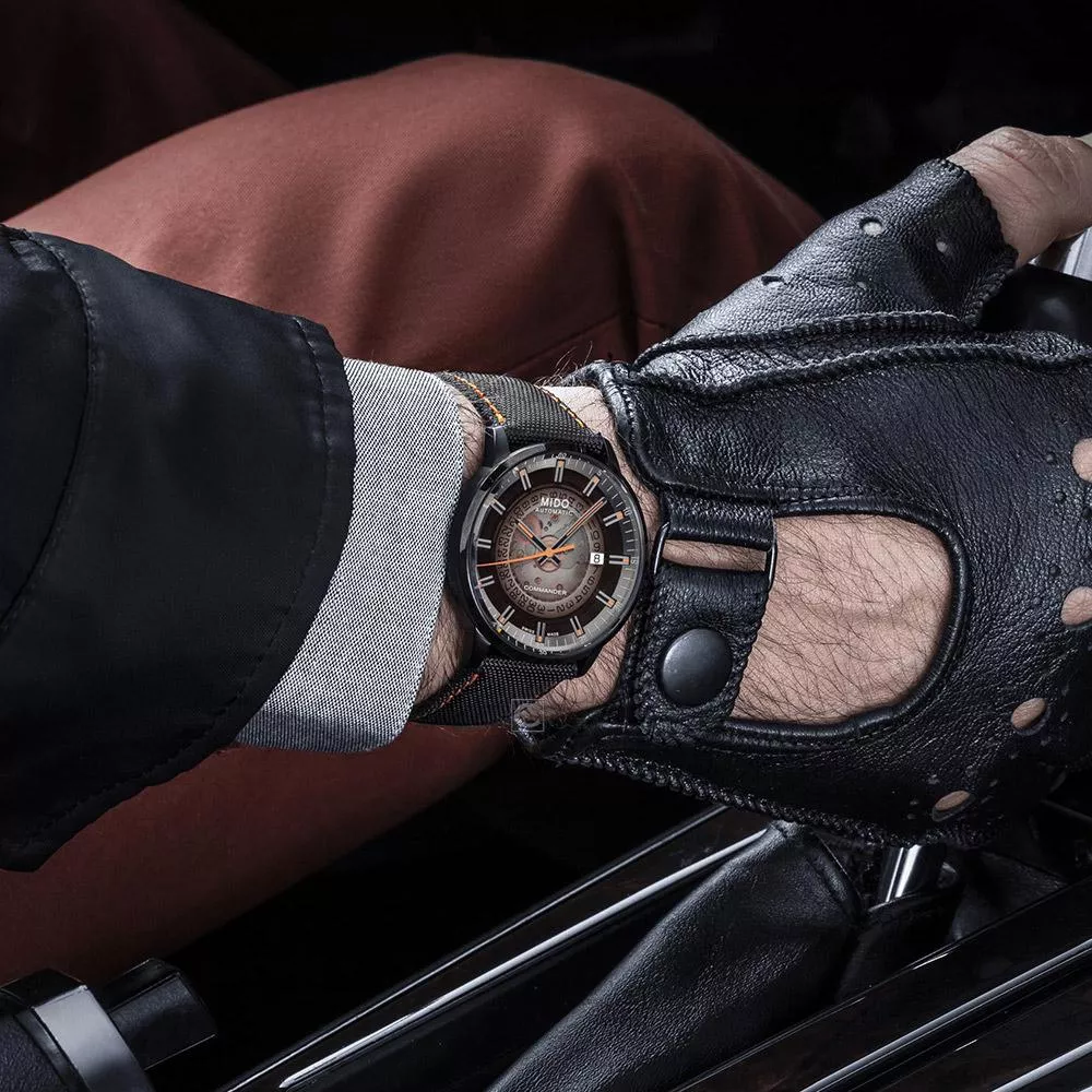 (聊聊甜甜價) MIDO 美度錶 Commander Gradient系列 煙黑漸層機械錶 男錶 手錶-M0214073741100