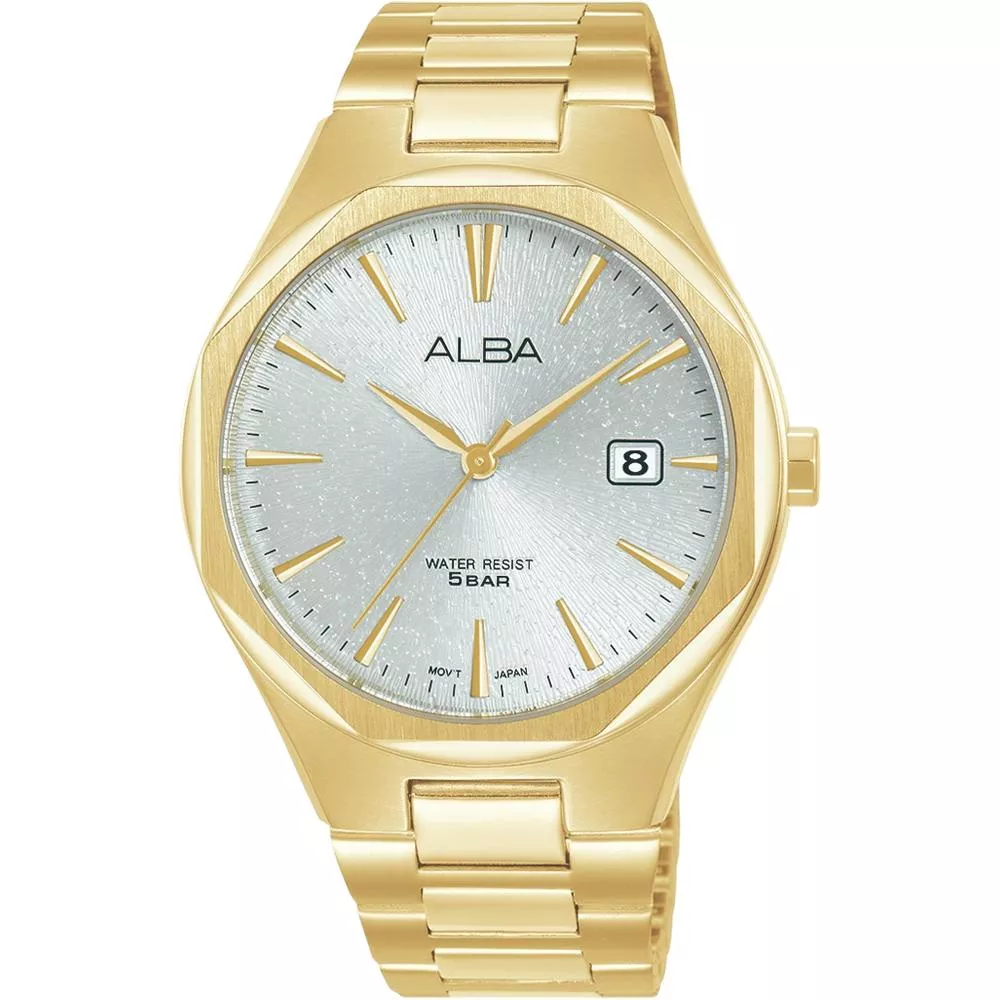 (聊聊甜甜價) ALBA 雅柏錶 PAIR 金耀時光簡約設計 男錶 指針錶 手錶-40mm金色 VJ42-X370G.AS9U48X1