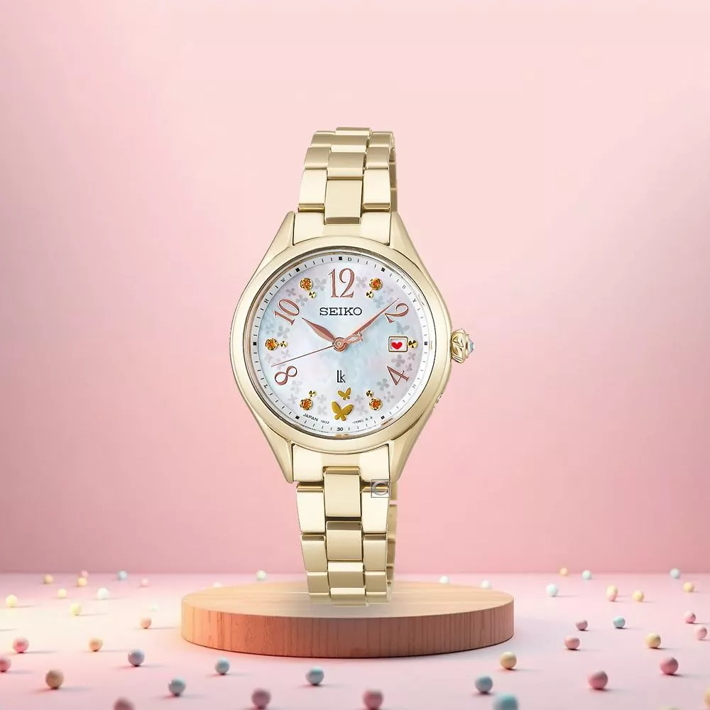 (聊聊甜甜價) SEIKO 精工 LUKIA 30週年 Grow edenworks聯名限量款電波錶 女錶-28mm 1B32-0BM0K.SSQW094J