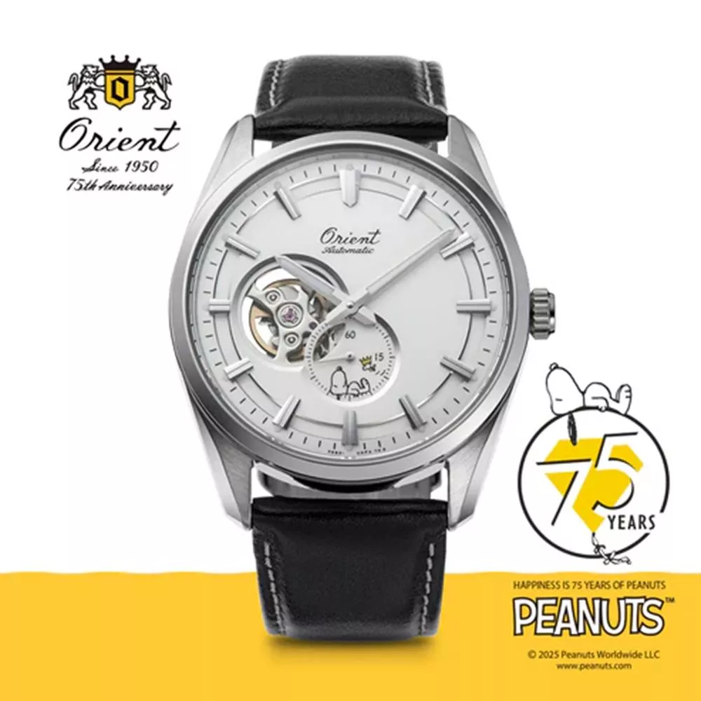 ORIENT x PEANUTS 史努比75週年紀念 機械錶 手錶-RA-AR0011S ORIENT x PEANUTS 史努比75週年紀念 機械錶 手錶-RA-AR0011S