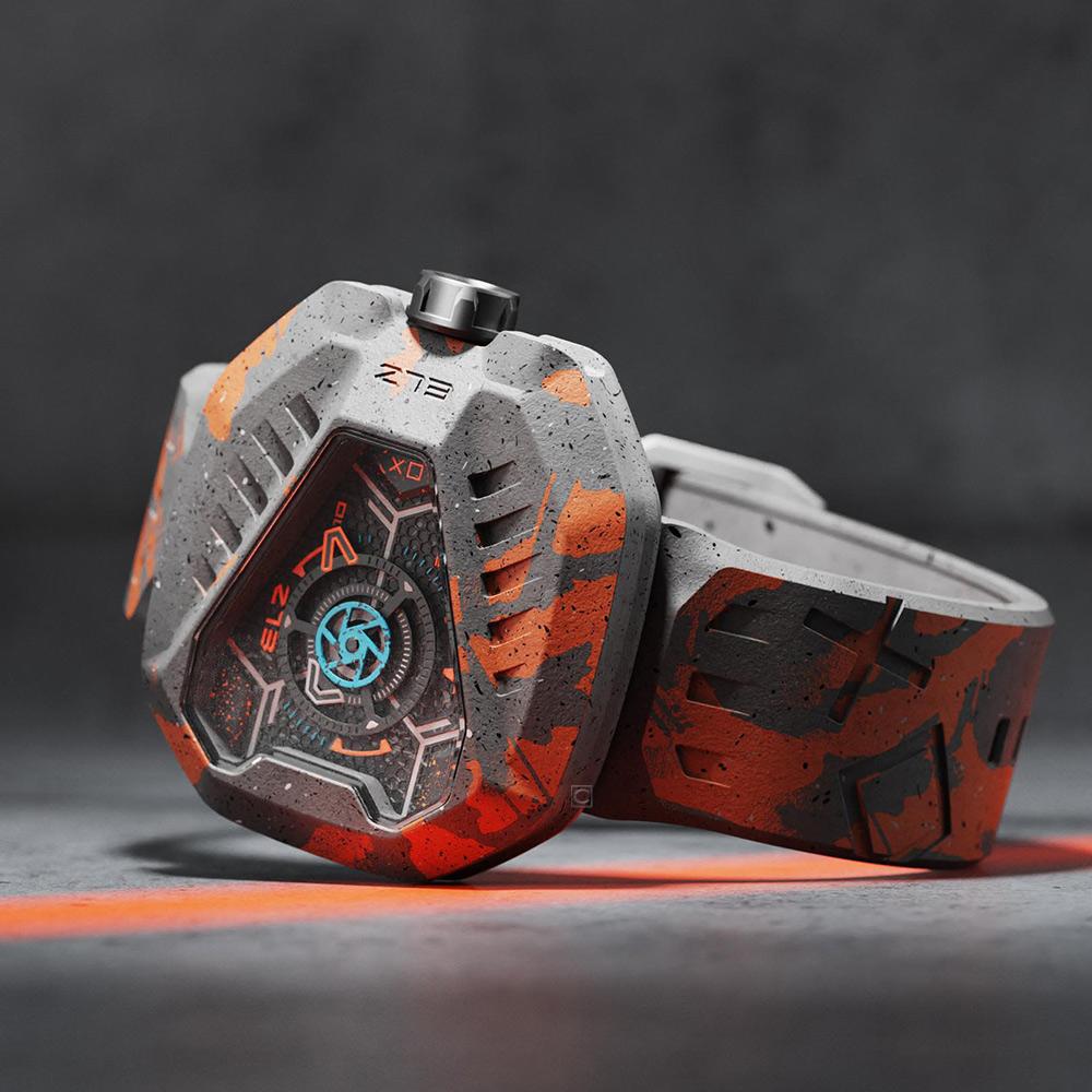 (聊聊甜甜價) THE ELECTRICIANZ 發電機 The Lunar Edition 月之海 限量錶 男錶 手錶-ZZ-D2C01-CRG
