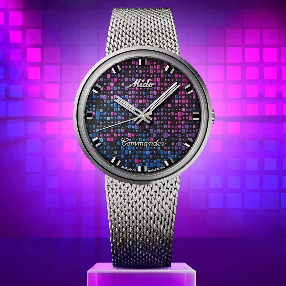 (聊聊甜甜價)  MIDO 美度 Commander 1959經典復刻機械錶 手錶 男錶 女錶-37mm/M84294N711