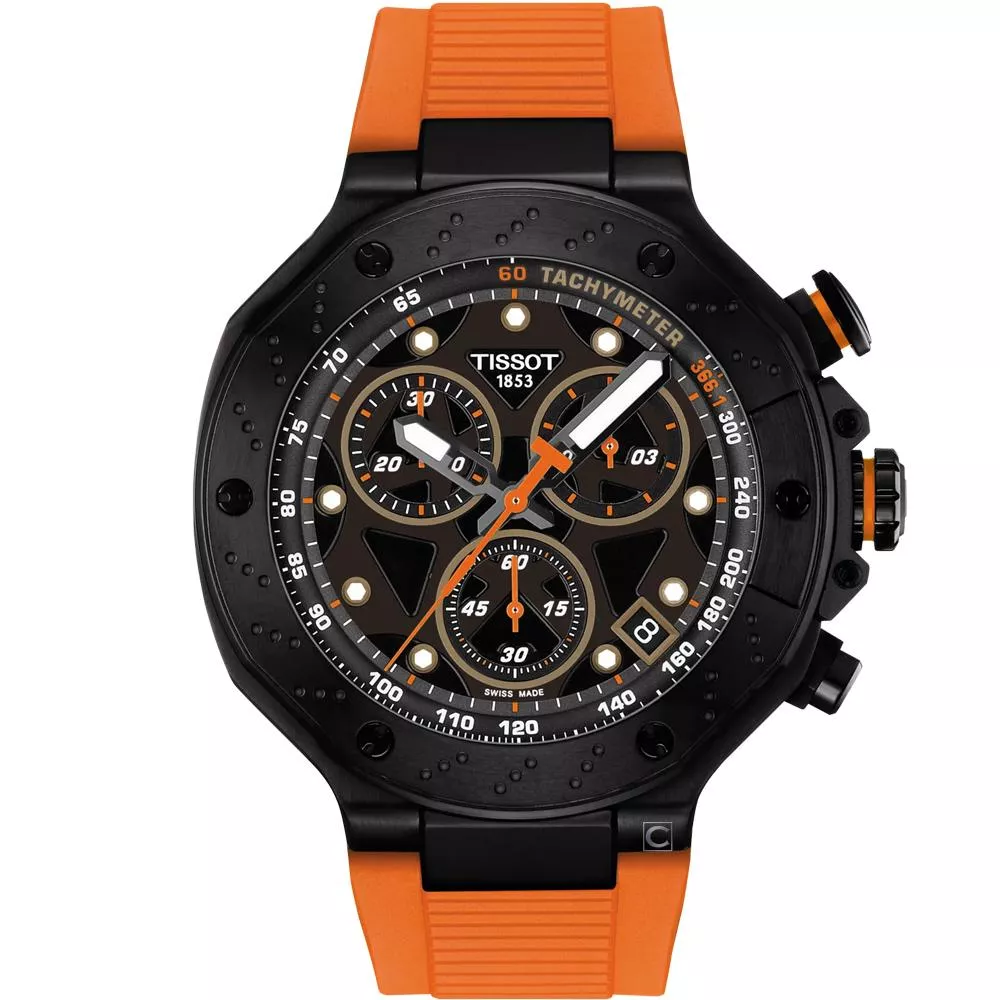 (聊聊甜甜價) TISSOT 天梭錶 官方受權 T-Race Quartz Chronograph 競速時尚運動錶 男錶 手錶-T1414173705102
