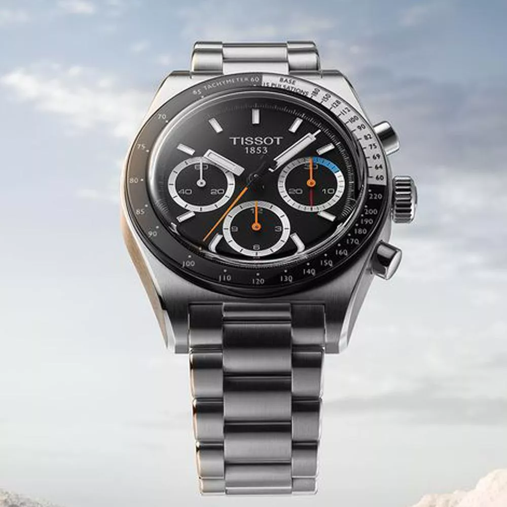 (聊聊甜甜價)  TISSOT 天梭 官方授權 PR516 手動上鍊機械錶 計時手錶 男錶-41mm T1494592105100/黑色