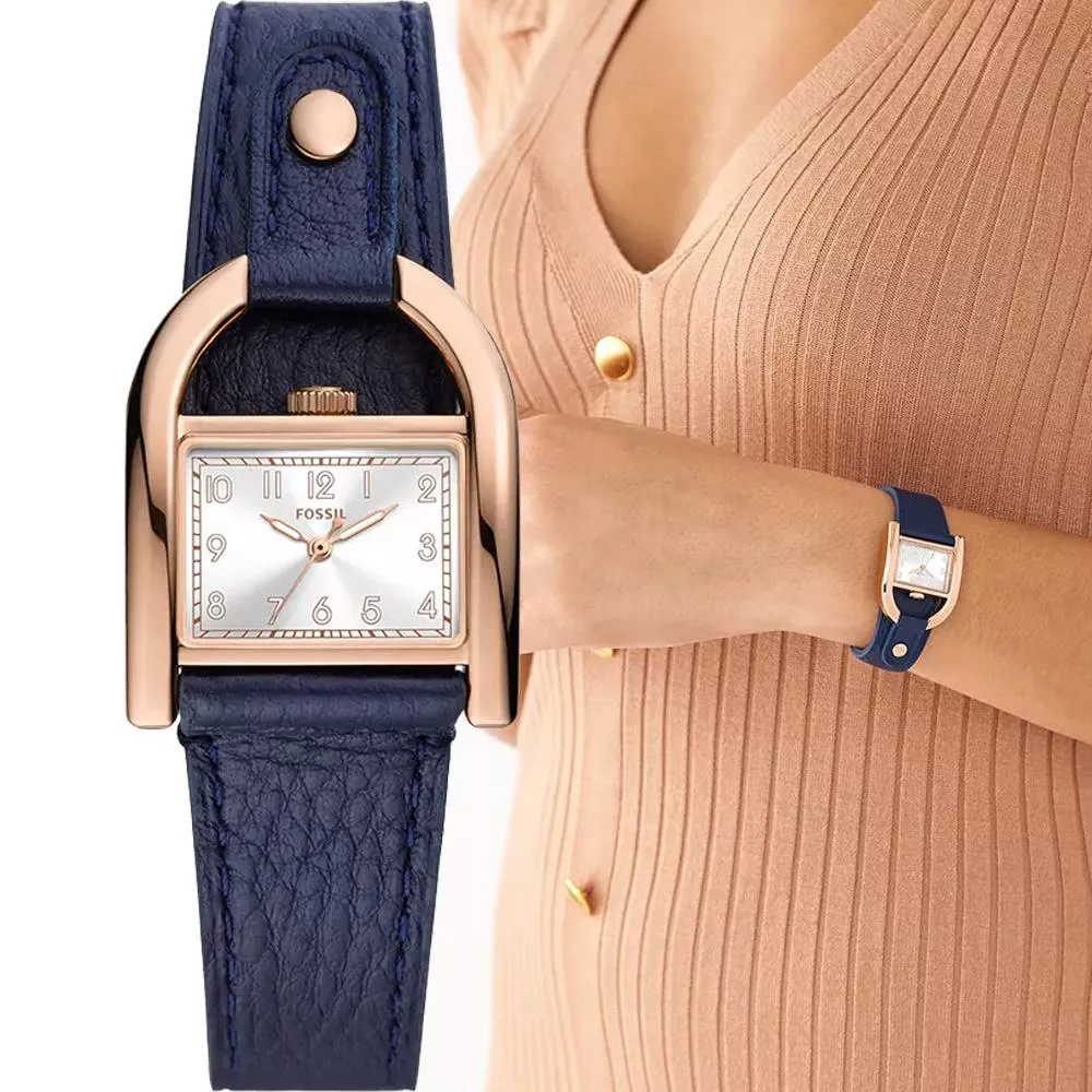 FOSSIL Harwell 知性馬鞍造型 時尚女錶-ES5266 FOSSIL Harwell 知性馬鞍造型 時尚女錶-ES5266