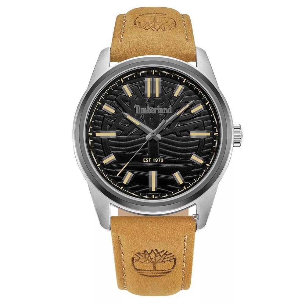 (聊聊甜甜價)  Timberland 天柏嵐 經典大樹大三針石英腕錶 男錶 女錶-45mm TDWGB0041204