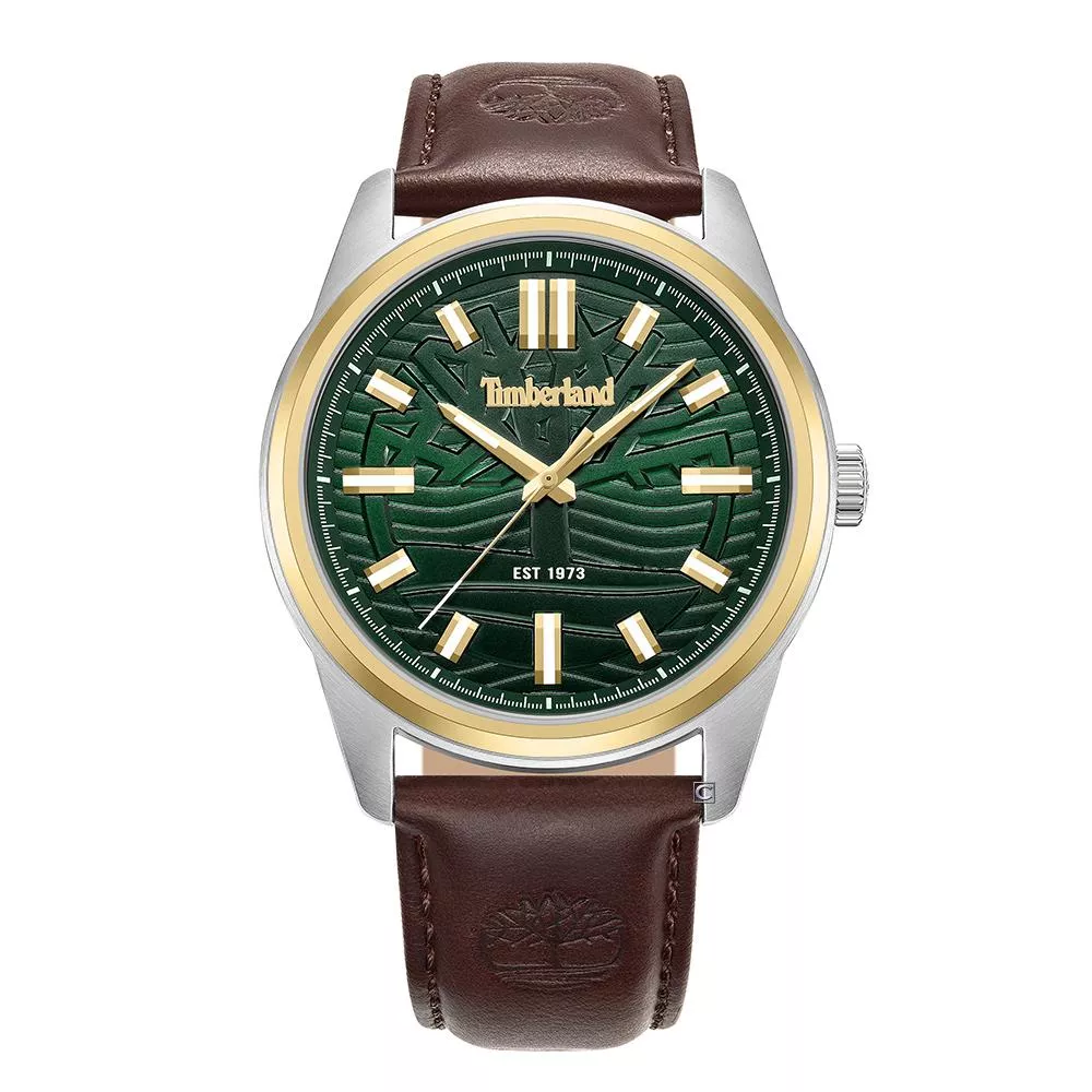 (聊聊甜甜價)  Timberland 天柏嵐 經典大樹大三針石英腕錶 男錶 手錶-45mm TDWGB0041206