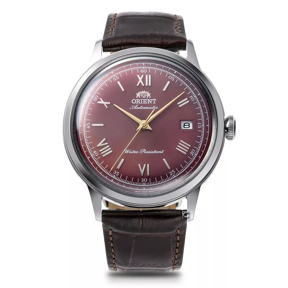 ORIENT 東方錶 Classic Bambino 復古機械錶 男錶 女錶-40.5mm紅 RA-AC0026R