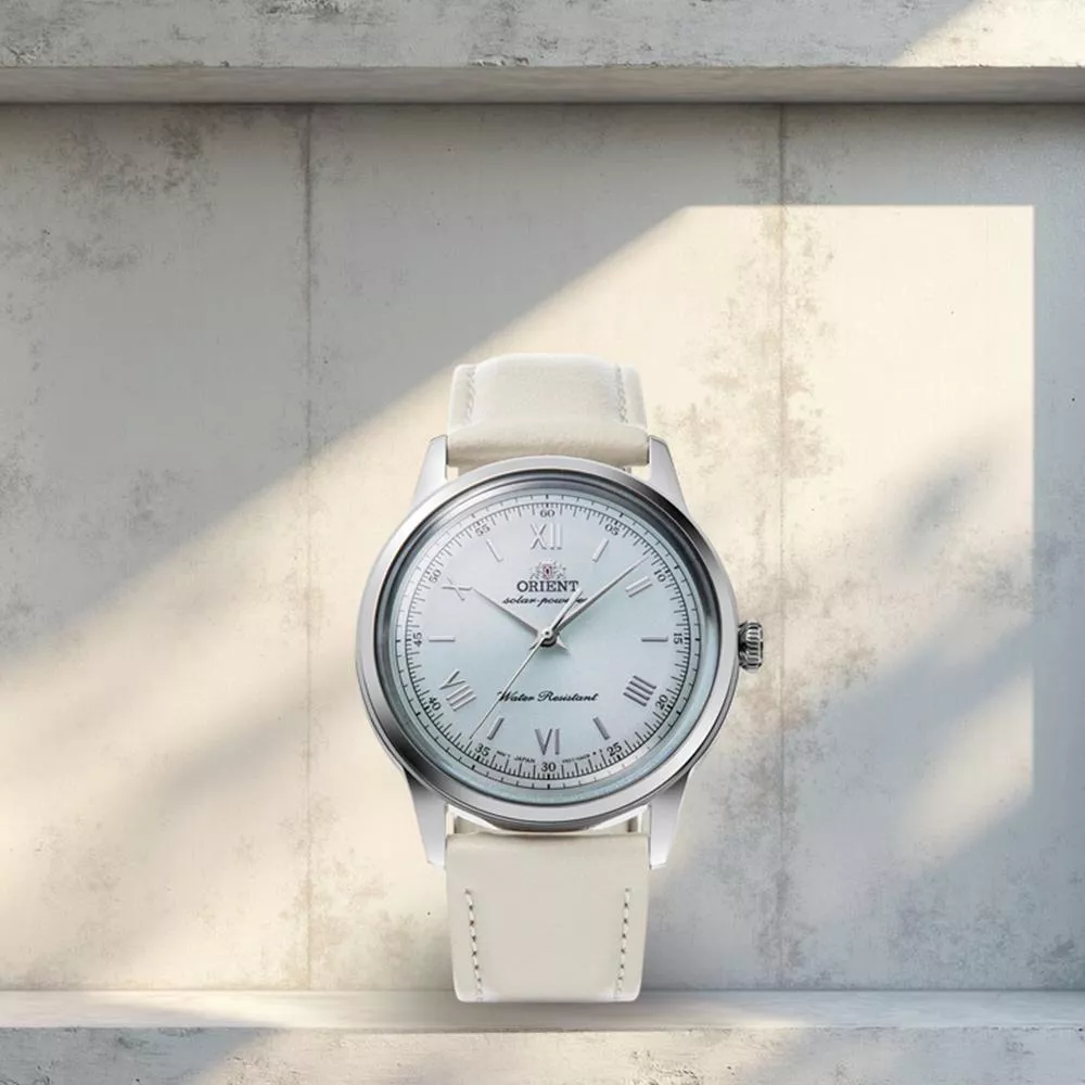 (聊聊甜甜價) ORIENT 東方錶 復古三針太陽能腕錶 男錶 女錶 手錶-38.4mm RA-WK0002E