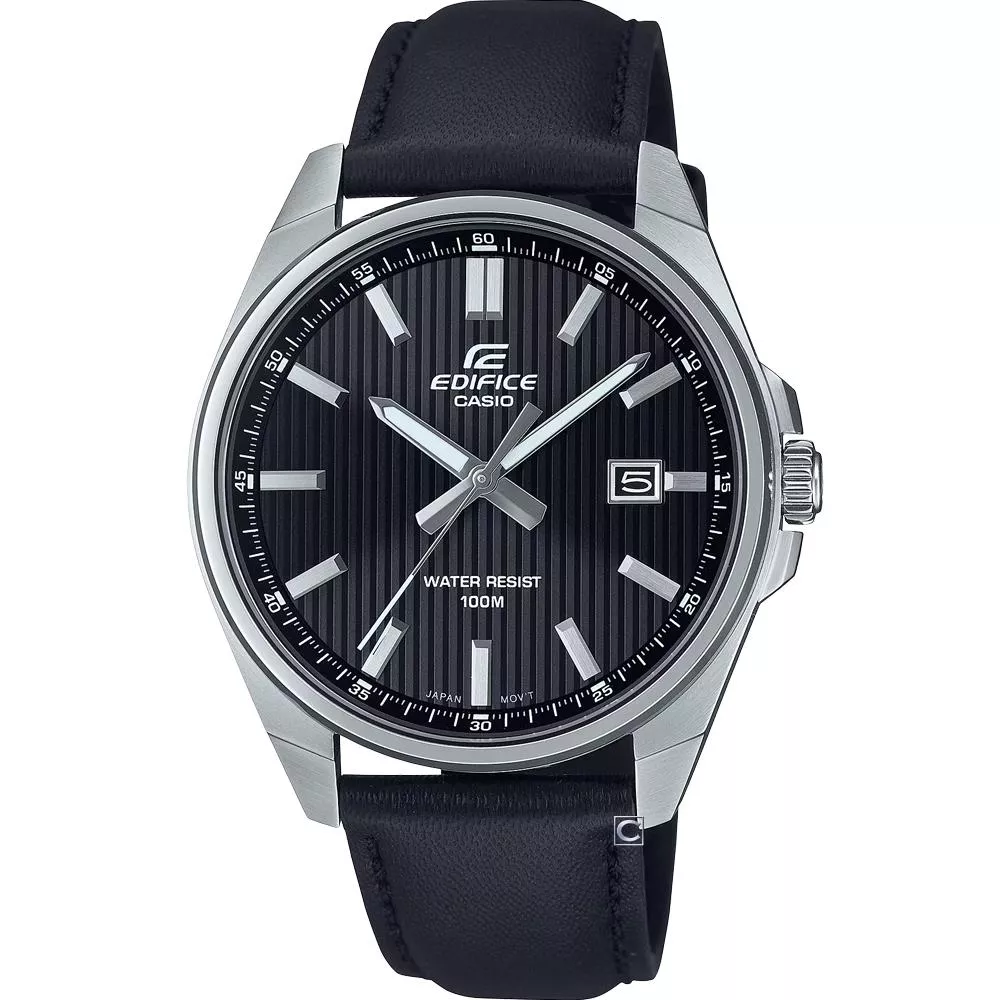 (聊聊甜甜價)  CASIO 卡西歐 EDIFICE 商務大三針時尚男錶 手錶-EFV-150L-1A/40mm