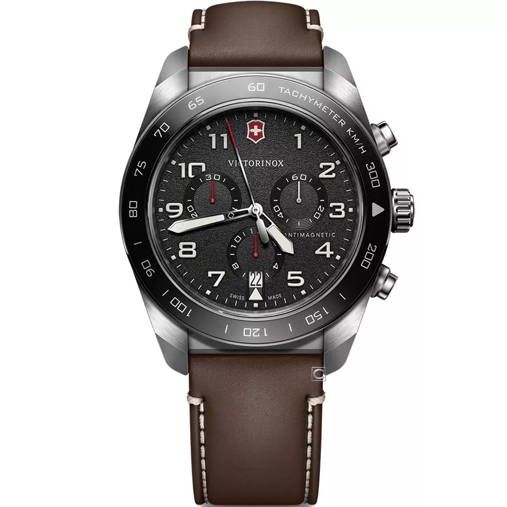 (聊聊甜甜價) Victorinox 瑞士維氏錶 Swiss Army 計時碼錶時尚腕錶 男錶 手錶-VISA-242046