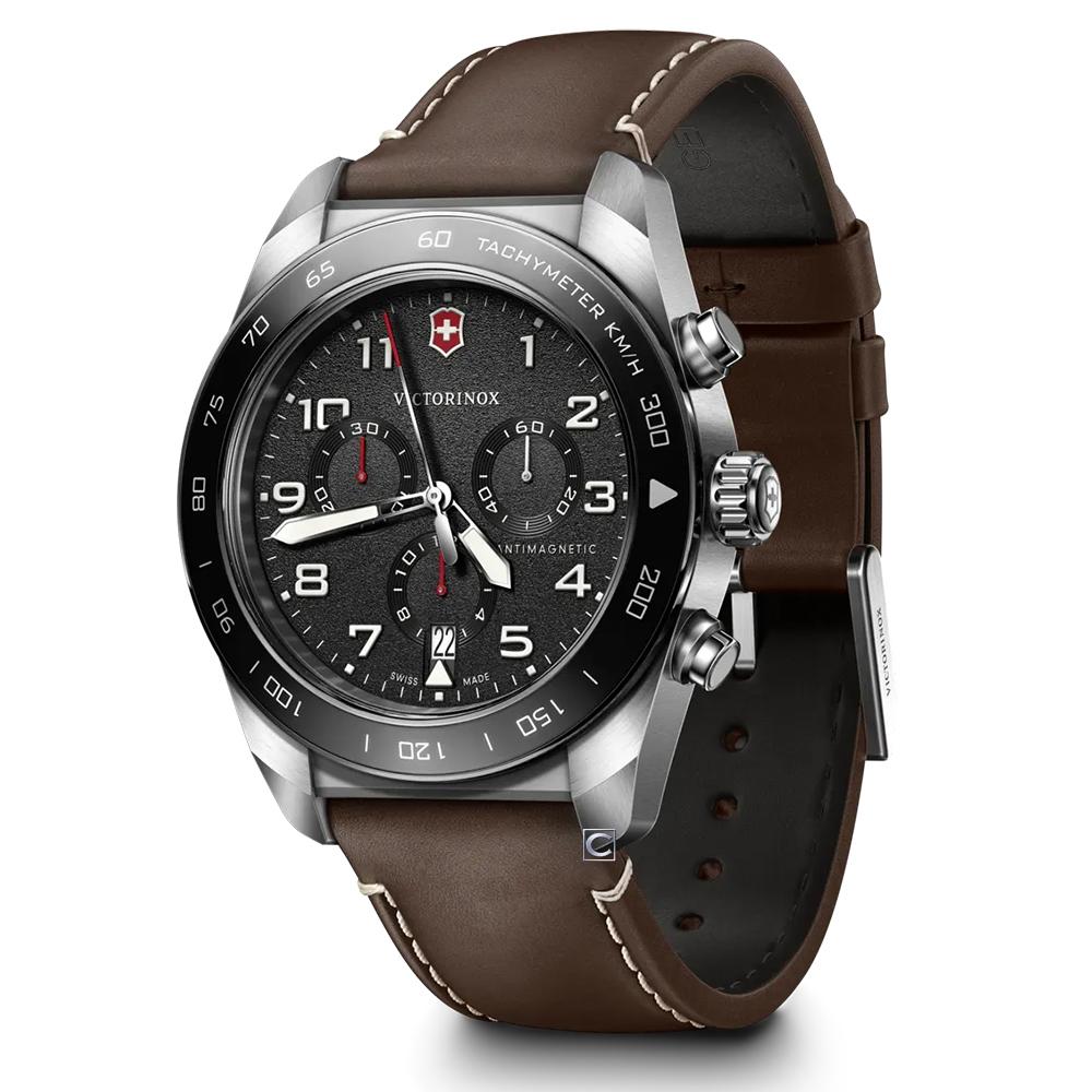 (聊聊甜甜價) Victorinox 瑞士維氏錶 Swiss Army 計時碼錶時尚腕錶 男錶 手錶-VISA-242046